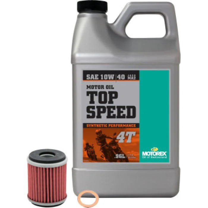 Motorex MOTOREX OIL CHANGE KIT TOP SPEED 10W-40 YAMAHA YZ450F 311246 - Main Product View