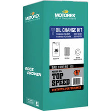 Load image into Gallery viewer, Motorex MOTOREX OIL CHANGE KIT TOP SPEED 10W-40 YAMAHA YZ450F 311246 - Side View