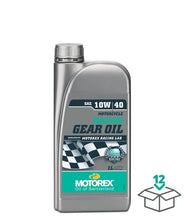 Load image into Gallery viewer, Motorex MOTOREX RACING GEAR OIL SAE 10W40, 1 LITER 303086