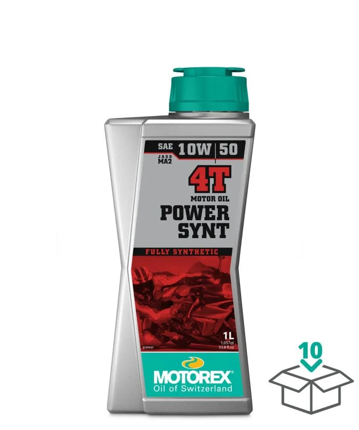Motorex Power Synt 4T Engine Oil - 10W-50 - 1L 308249