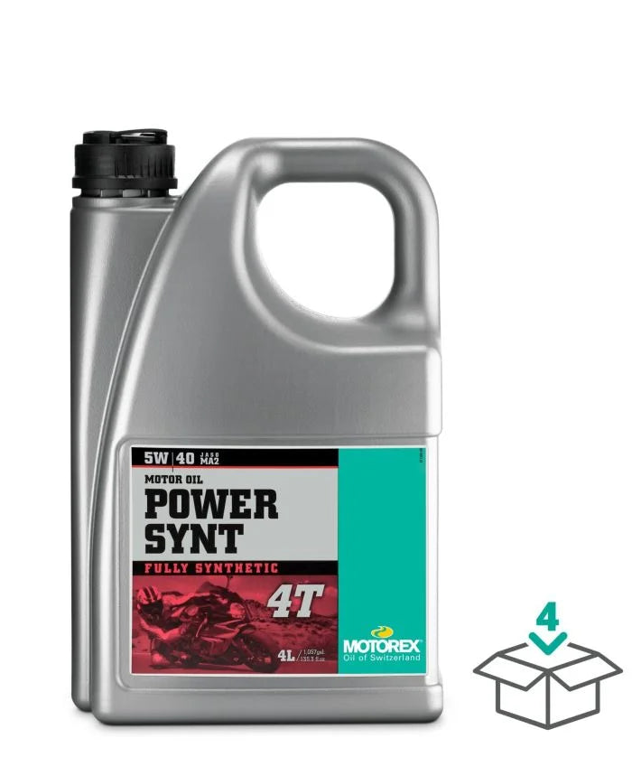 Motorex Power Synt 4T Engine Oil - 5W-40 - 4L 305658