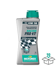 Load image into Gallery viewer, Motorex Racing Pro 4T - 15W-50 - 1L 308256