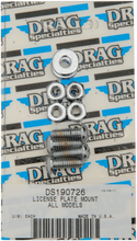 Load image into Gallery viewer, Mount Bolt Set - Socket Head - License Plate DragSpecialties MK190 - Main Product View