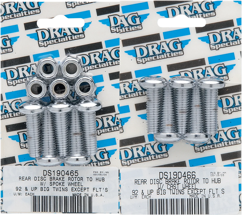 Mounting Kit - Rotor - Spoke - Rear DragSpecialties MK306 - Main Product View
