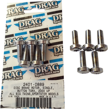 Load image into Gallery viewer, Mounting Kit - Rotor to Hub - Front - Chrome DragSpecialties MK771 - Main Product View