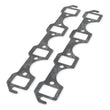 Load image into Gallery viewer, Mr Gasket 1.12 Inch x 1.48 Inch Ports 5930 fits 1962-1989, 1991-1992 Ford / Lincoln / Mercury 289-351w Small Block - Side ...