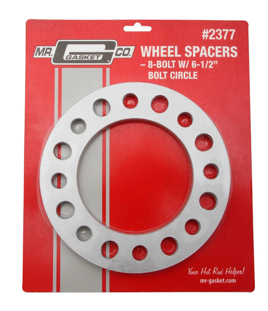 Mr Gasket 1/4 Inch Thick, 8 lug 6-1/2 Inch Bolt Circle 2377 - Side View
