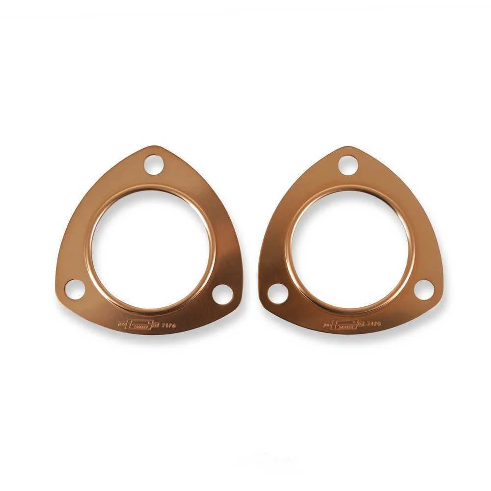 Mr Gasket 2-1/2 Inch Diameter 3-Bolt Round Header Collectors 7176C - Additional View 5