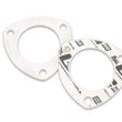 Load image into Gallery viewer, Mr Gasket 2-1/2 Inch I.D. 3-Bolt Round Header Collectors 76C - Detail View