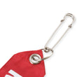 Load image into Gallery viewer, Mr Gasket 2 Inch x 16 Inch Red Remove Before Flight Streamer - Side View