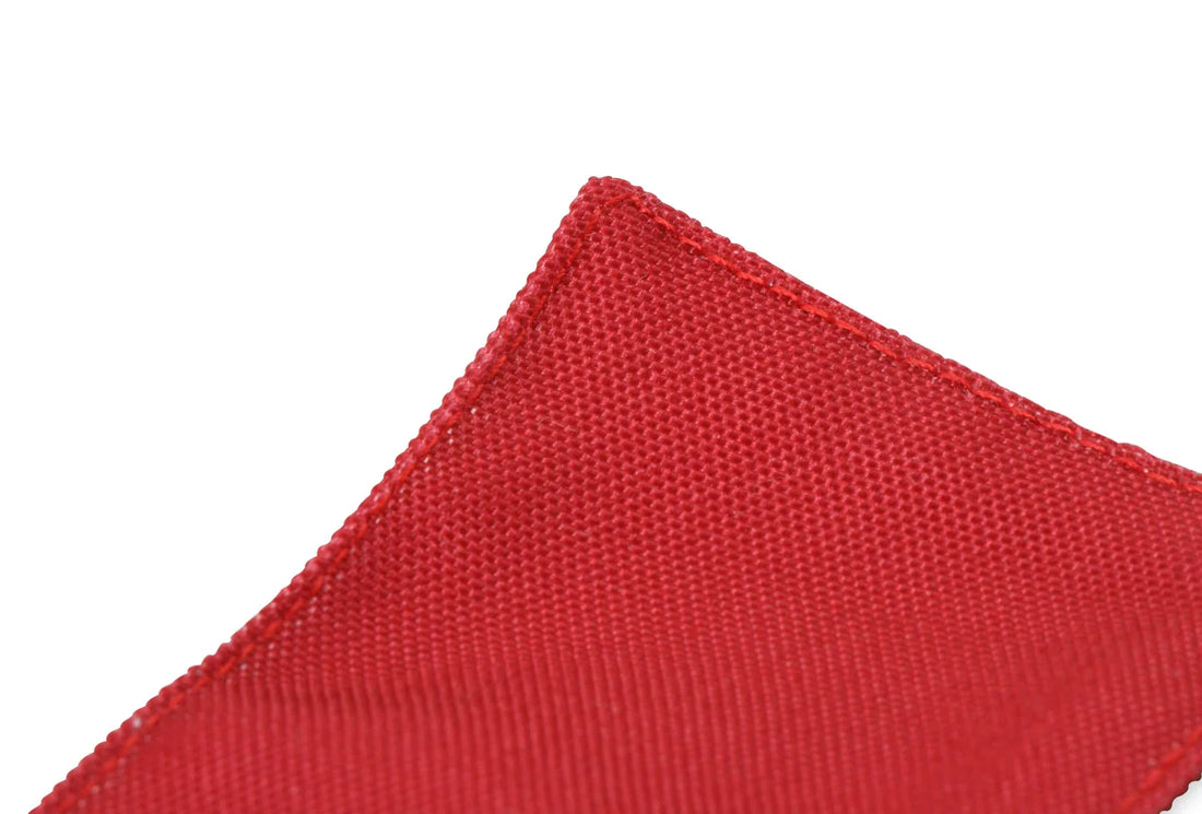 Mr Gasket 2 Inch x 16 Inch Red Remove Before Flight Streamer - Installation View