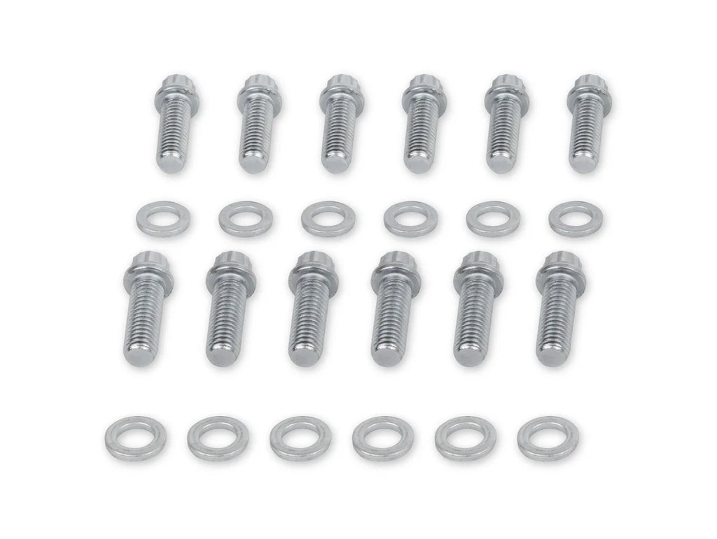 Mr Gasket 3/8-20 x 1.00 Inch - 12-Point Head with Washers - Side View