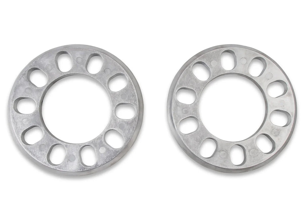 Mr Gasket 5/16 Inch Thick, 5 lug 4 1/2 Inch Bolt Circle 2371 - Back View