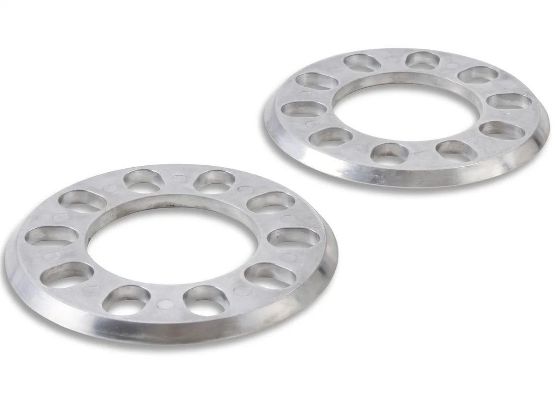 Mr Gasket 5/16 Inch Thick, 5 lug 4 1/2 Inch Bolt Circle 2371 - Installation View