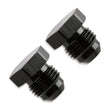 Load image into Gallery viewer, Mr Gasket AN Flare Plug - 6061 Aluminum Construction 480606-BL - Main Product View