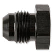 Load image into Gallery viewer, Mr Gasket AN Flare Plug - 6061 Aluminum Construction 480606-BL - Detail View