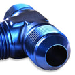 Load image into Gallery viewer, Mr Gasket AN Flare Tee - 6061 Aluminum Construction 482406 - Side View