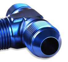 Load image into Gallery viewer, Mr Gasket AN Flare Tee - 6061 Aluminum Construction 482406 - Side View