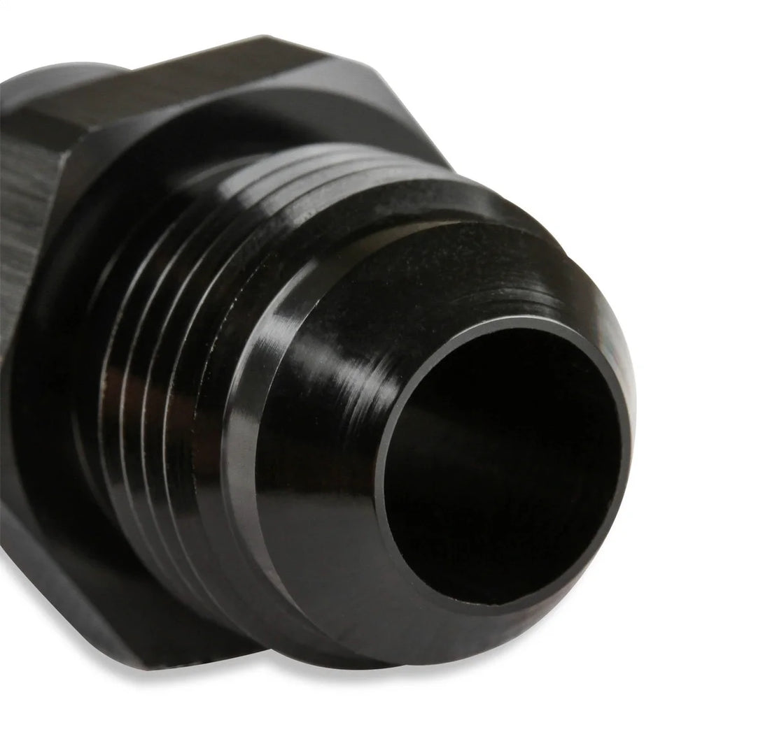 Mr Gasket AN Male Union - 6061 Aluminum Construction 481506-BL - Side View