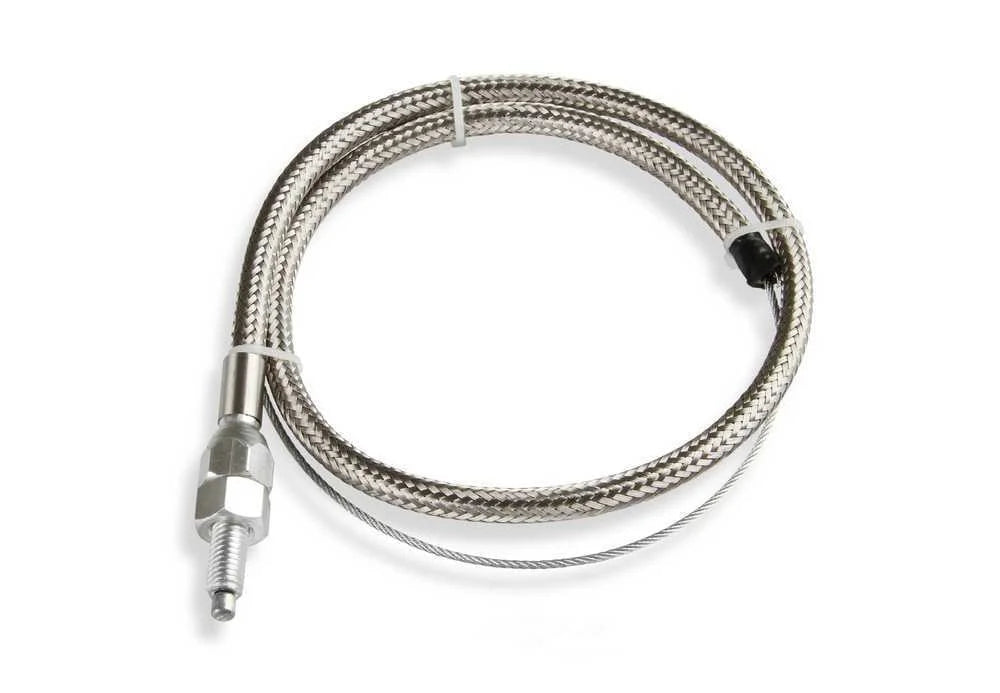 Mr Gasket Adjustable and cuts to length. 36 Inch cable with 24 Inch sleeve. 5657 - Additional View 5