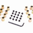 Load image into Gallery viewer, Mr Gasket Aluminum Rocker Nuts 923G