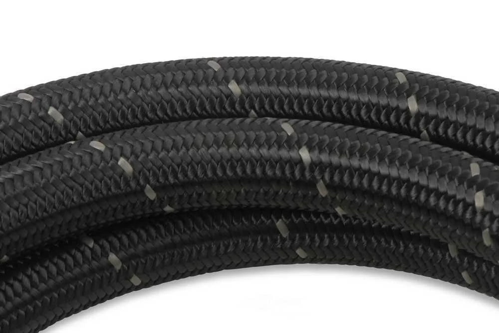Mr Gasket Black Nylon Braided Hose 12 AN - 10 Feet 841012 - Detail View
