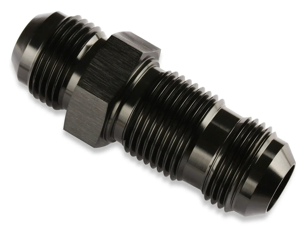 Mr Gasket CLEARANCE ITEM / ALL SALES FINAL - Bulkhead Adapter - 6061 Aluminum Construction 483206-BL - Main Product View
