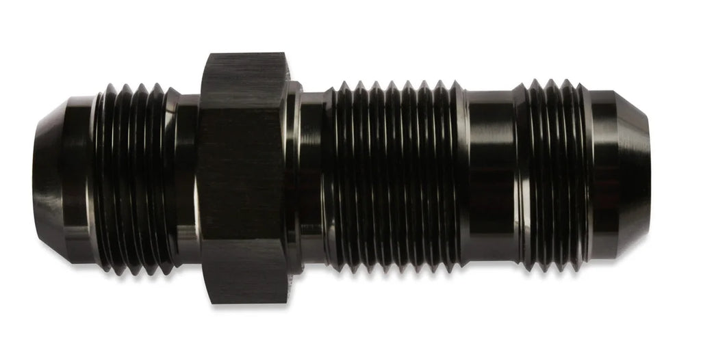 Mr Gasket CLEARANCE ITEM / ALL SALES FINAL - Bulkhead Adapter - 6061 Aluminum Construction 483206-BL - Detail View