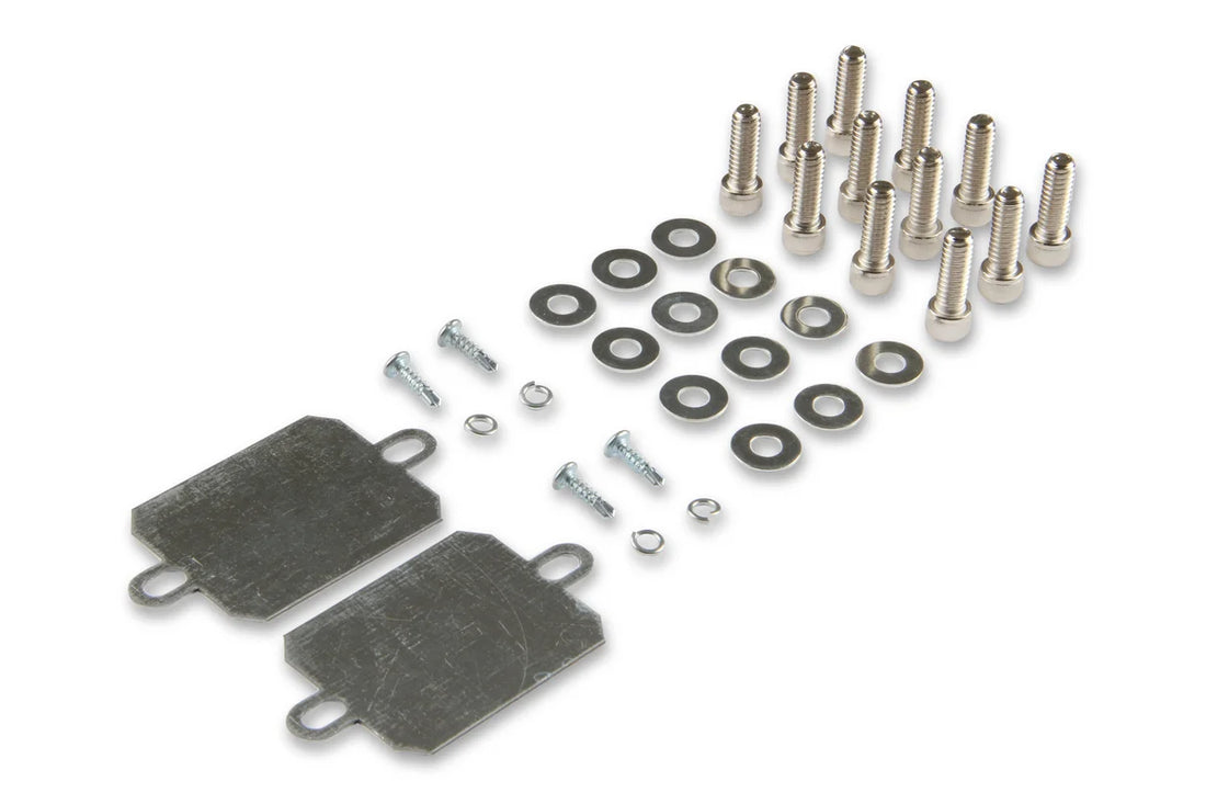 Mr Gasket Cast Aluminum Tall Valve Covers - Polished fits 1968-1997 Ford / Lincoln / Mercury - Installation View
