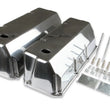 Load image into Gallery viewer, Mr Gasket Cast Aluminum Tall Valve Covers - Polished fits 1969-1982 Ford / Lincoln / Mercury - Main Product View