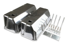 Load image into Gallery viewer, Mr Gasket Cast Aluminum Tall Valve Covers - Polished fits 1969-1982 Ford / Lincoln / Mercury - Main Product View