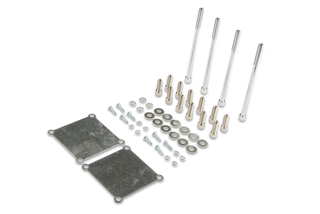 Mr Gasket Cast Aluminum Tall Valve Covers - Polished fits 1969-1982 Ford / Lincoln / Mercury - Installation View