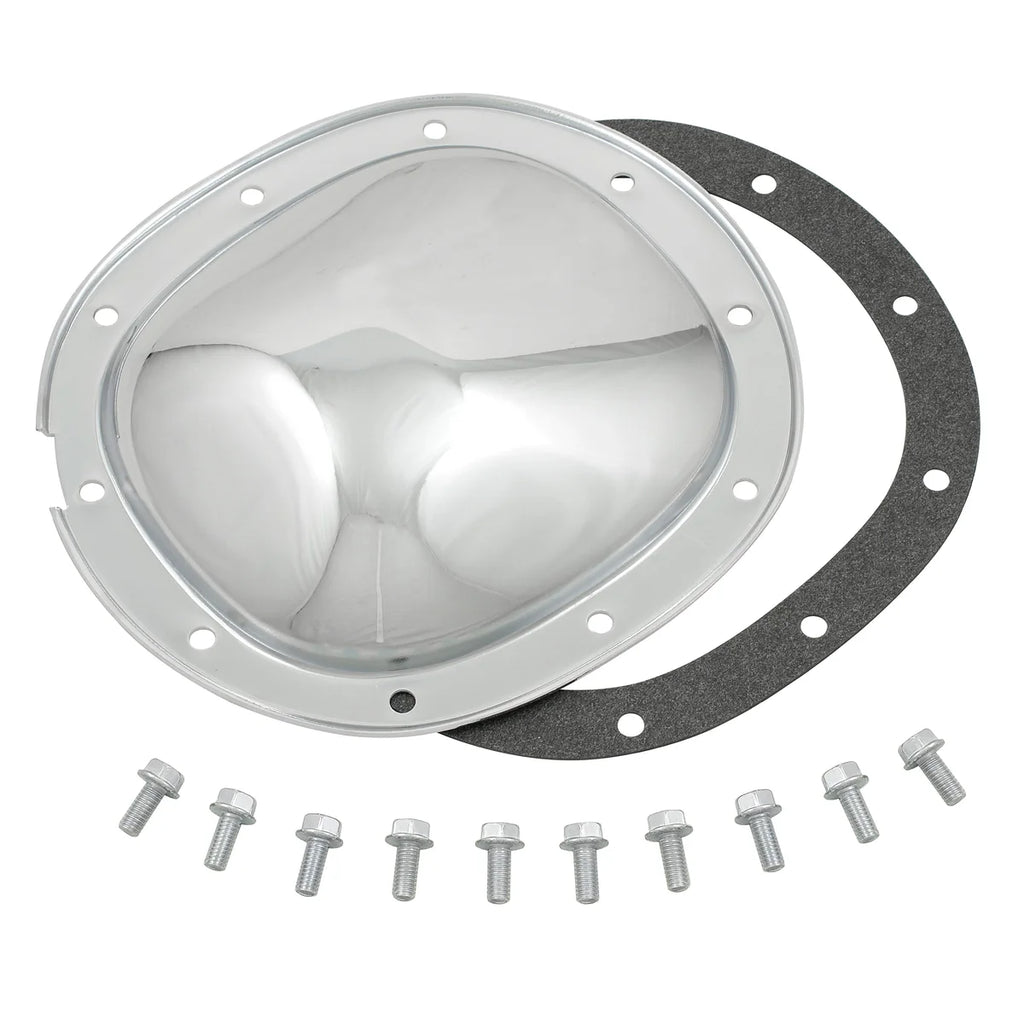 Mr Gasket Chrome Differential Cover - GM 10 Bolt - 7.5 Inch fits 1977-1986 Chevrolet / GM / GMC