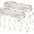 Load image into Gallery viewer, Mr Gasket Chrome Engine Dress-Up Kit 9840 fits 1965-1990 Chevrolet / GMC - Side View