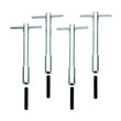Load image into Gallery viewer, Mr Gasket Chrome T-Bar Wing Nuts 9818