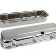 Load image into Gallery viewer, Mr Gasket Chrome Tall-Style Valve Covers without Baffle 9802 fits 1975 Chevrolet Bel Air, Impala, Caprice Classic, Caprice...