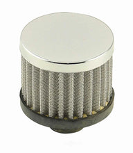 Load image into Gallery viewer, Mr Gasket Chrome Valve Cover Breather - Push On Style Open Element 2049 - Main Product View