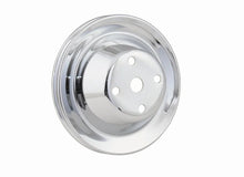 Load image into Gallery viewer, Mr Gasket Chrome Water Pump Pulley Single Groove 4974