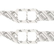 Load image into Gallery viewer, Mr Gasket Exhaust Gasket 150A fits Chevrolet Small Block