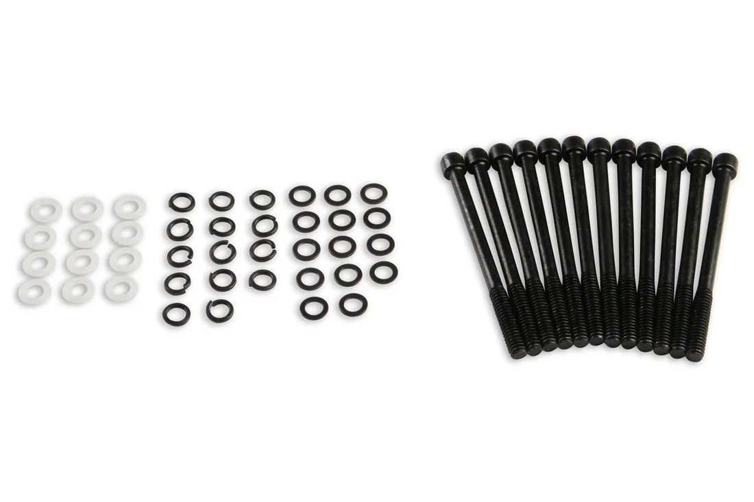 Mr Gasket Fabricated Aluminum Valve Covers - Black Finish fits 1968-1997 Ford / Lincoln / Mercury - Installation View