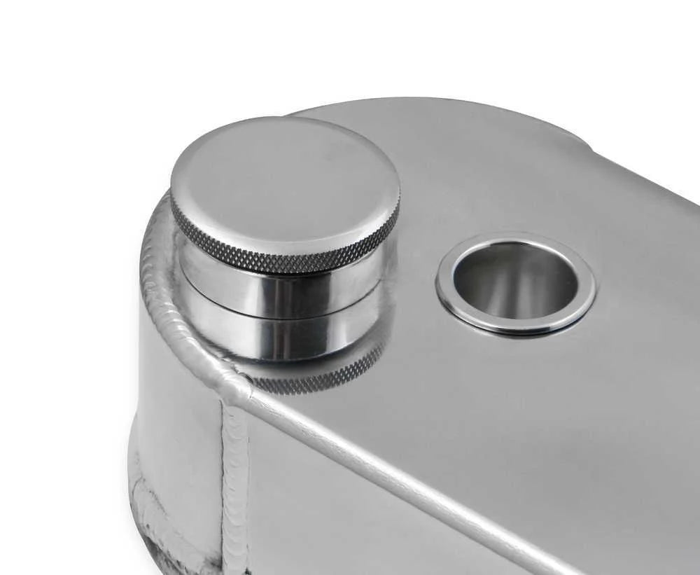 Mr Gasket Fabricated Aluminum Valve Covers without Coil Stands - Side View
