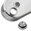 Load image into Gallery viewer, Mr Gasket Fabricated Aluminum Valve Covers without Coil Stands - Back View
