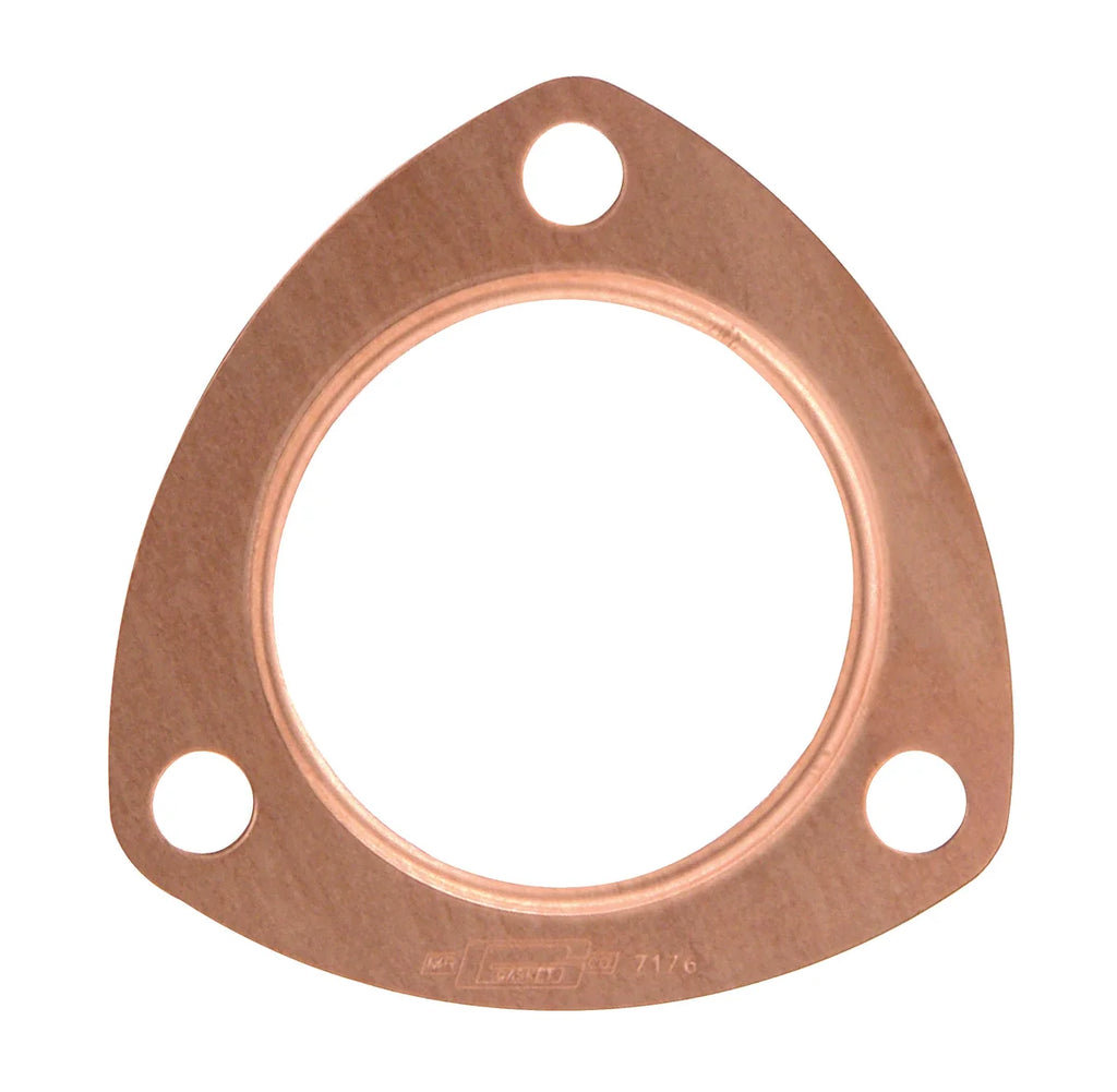 Mr Gasket Fits 2-1/2 Inch Diameter 3-Bolt Round Header Collector 7176MRG