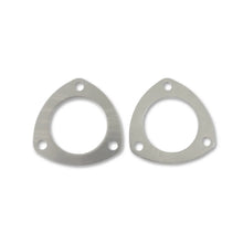 Load image into Gallery viewer, Mr Gasket Fits 2-1/2 Inch Diameter 3-Bolt Round Header Collectors 7420G - Side View