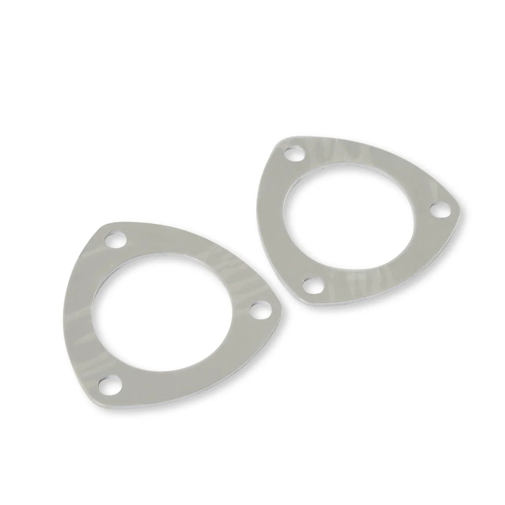 Mr Gasket Fits 2-1/2 Inch Diameter 3-Bolt Round Header Collectors 7420G - Back View