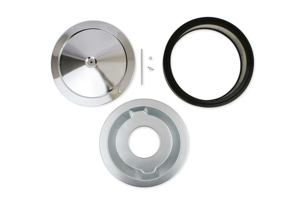 Mr Gasket Fits 2, 3, and 4 Barrel Carburetors with 5-1/8 Inch Neck 9790 - Back View