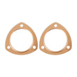 Load image into Gallery viewer, Mr Gasket Fits 3 Inch Diameter 3-Bolt Round Header Collectors 7177C - Main Product View