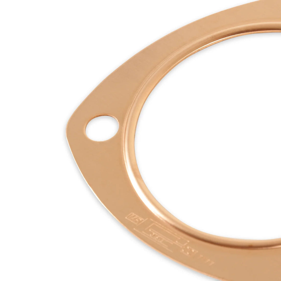 Mr Gasket Fits 3 Inch Diameter 3-Bolt Round Header Collectors 7177C - Side View