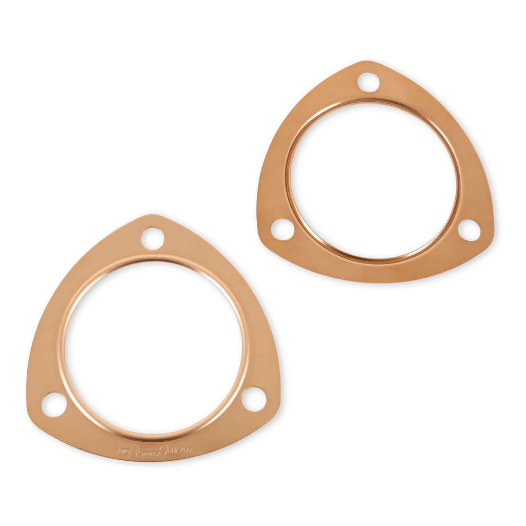 Mr Gasket Fits 3 Inch Diameter 3-Bolt Round Header Collectors 7177C - Installation View