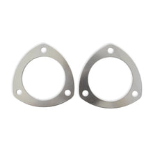 Load image into Gallery viewer, Mr Gasket Fits 3 Inch Diameter 3-Bolt Round Header Collectors 7421G - Side View